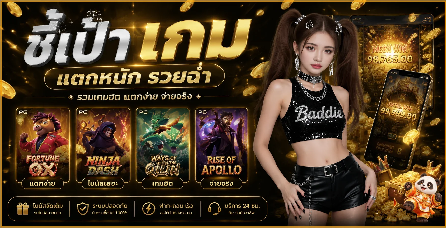 รวมเกมสล็อต PG และฟีเจอร์บน G2G899